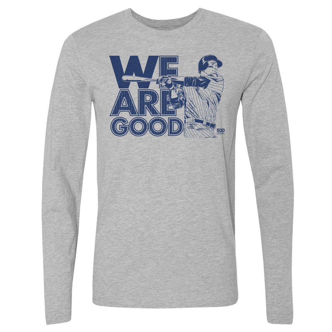 Anthony Rizzo Men's Long Sleeve T-Shirt | 500 LEVEL