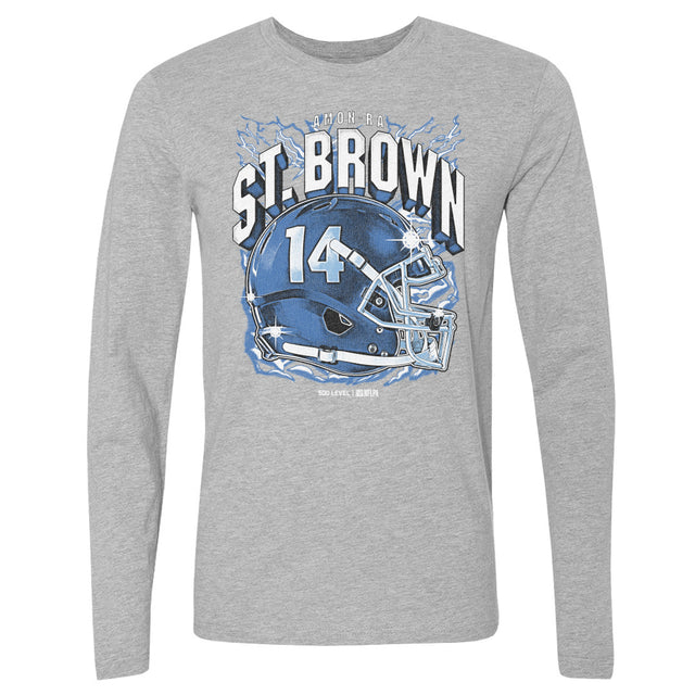 Amon-Ra St. Brown Men's Long Sleeve T-Shirt | 500 LEVEL