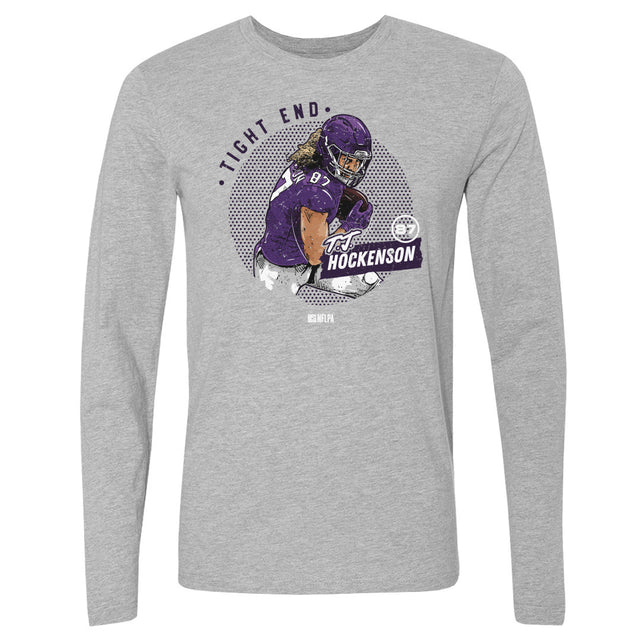 T.J. Hockenson Men's Long Sleeve T-Shirt | 500 LEVEL