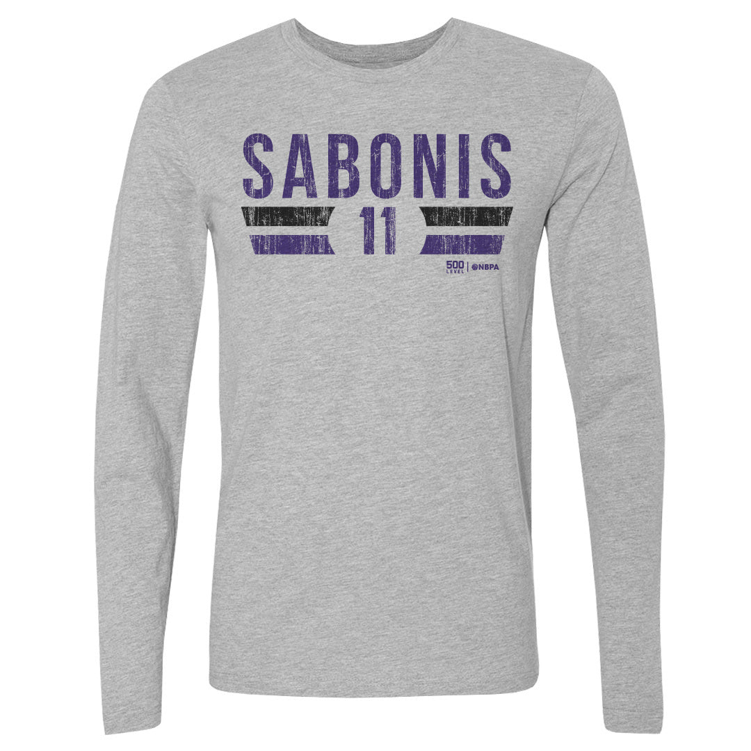 Domantas Sabonis Men's Long Sleeve T-Shirt | 500 LEVEL
