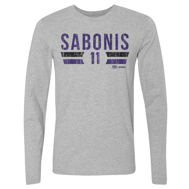 Domantas Sabonis Men's Long Sleeve T-Shirt | 500 LEVEL