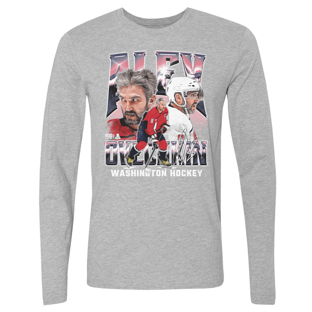 Alex Ovechkin Men's Long Sleeve T-Shirt | 500 LEVEL