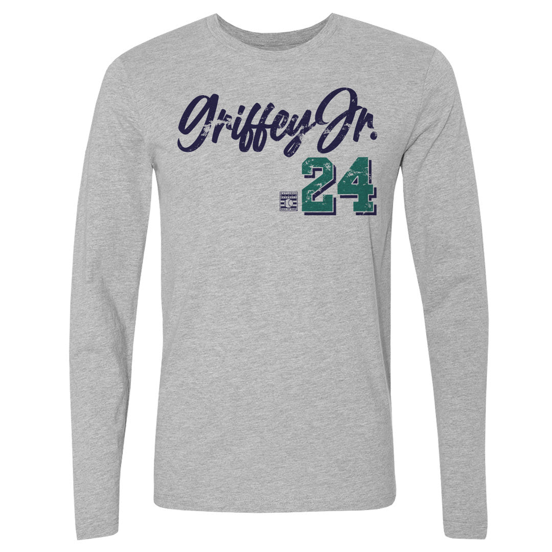 Ken Griffey Jr. Men's Long Sleeve T-Shirt | 500 LEVEL