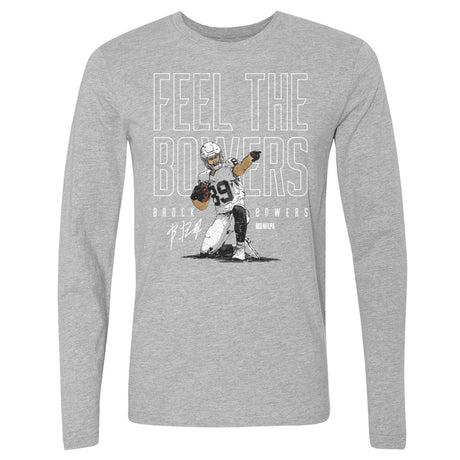 Brock Bowers Men's Long Sleeve T-Shirt | 500 LEVEL