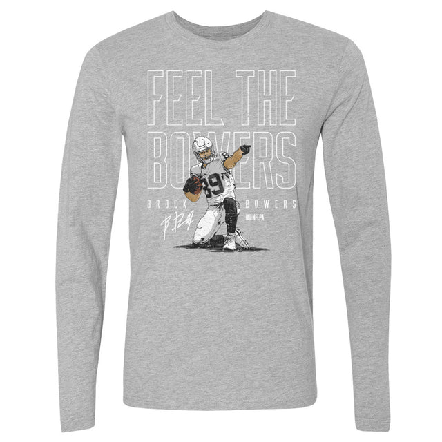 Brock Bowers Men's Long Sleeve T-Shirt | 500 LEVEL