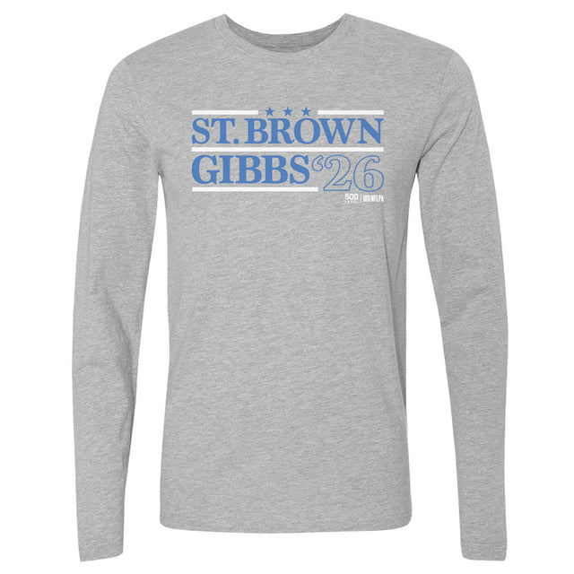 Amon-Ra St. Brown Men's Long Sleeve T-Shirt | 500 LEVEL