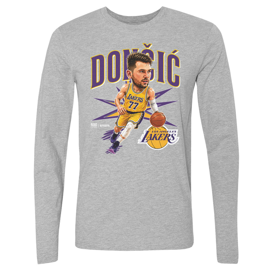 Luka Doncic Men's Long Sleeve T-Shirt | 500 LEVEL