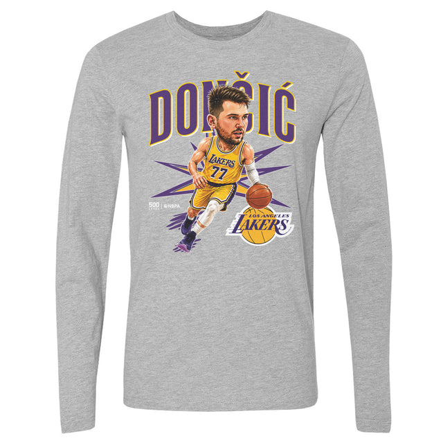 Luka Doncic Men's Long Sleeve T-Shirt | 500 LEVEL