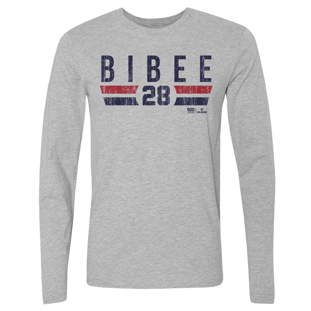 Tanner Bibee Men's Long Sleeve T-Shirt | 500 LEVEL