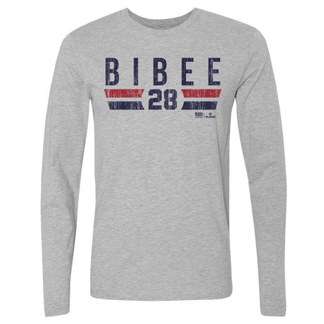 Tanner Bibee Men's Long Sleeve T-Shirt | 500 LEVEL