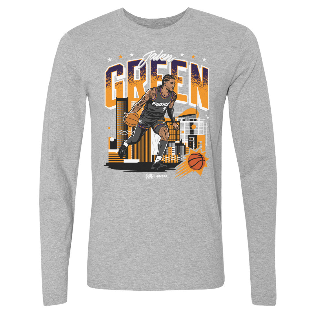 Jalen Green Men's Long Sleeve T-Shirt | 500 LEVEL