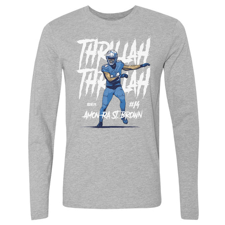 Amon-Ra St. Brown Men's Long Sleeve T-Shirt | 500 LEVEL