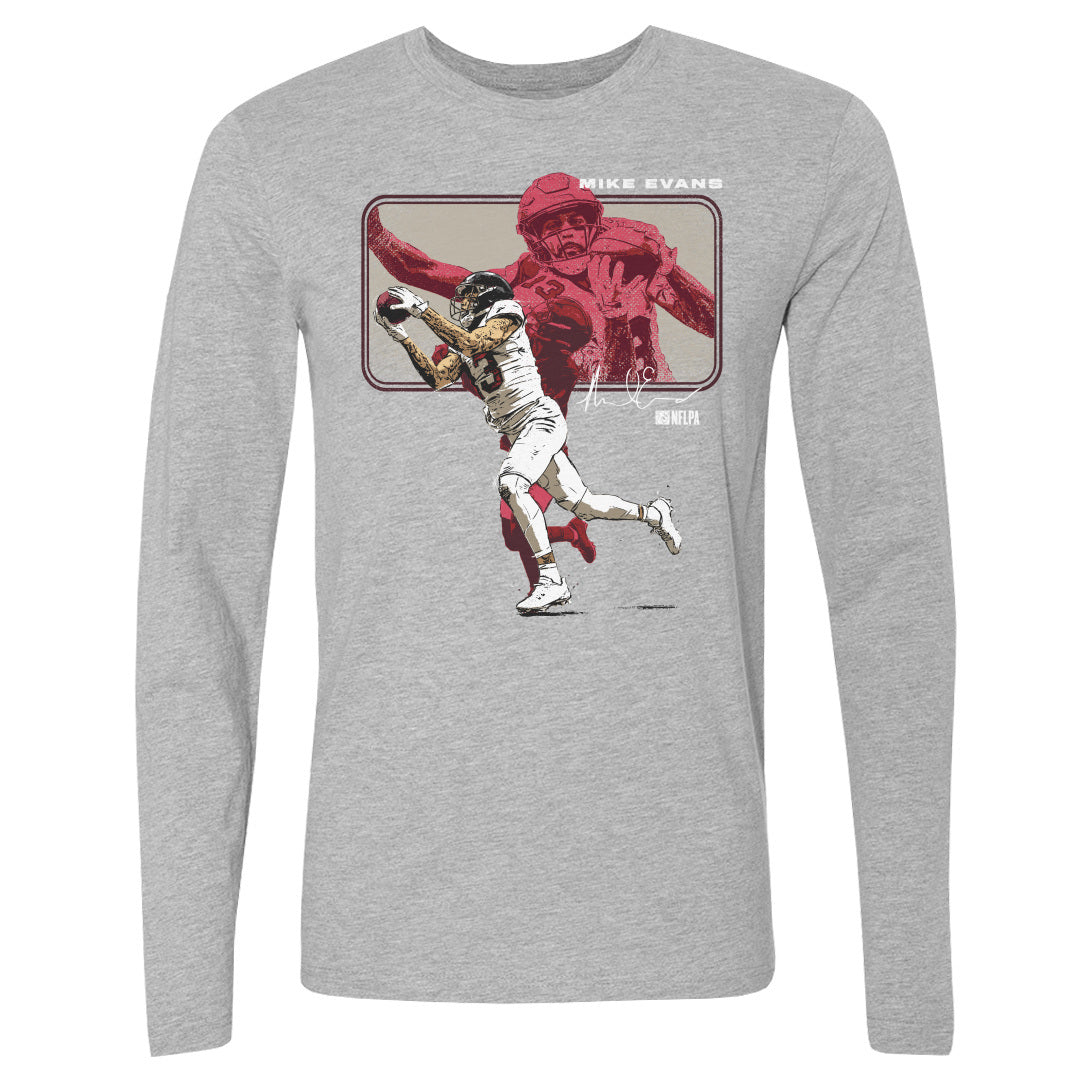 Mike Evans Men's Long Sleeve T-Shirt | 500 LEVEL