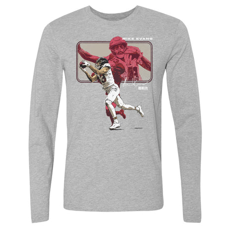 Mike Evans Men's Long Sleeve T-Shirt | 500 LEVEL