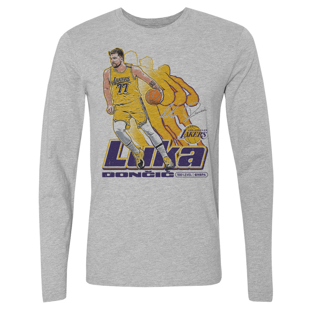Luka Doncic Men's Long Sleeve T-Shirt | 500 LEVEL