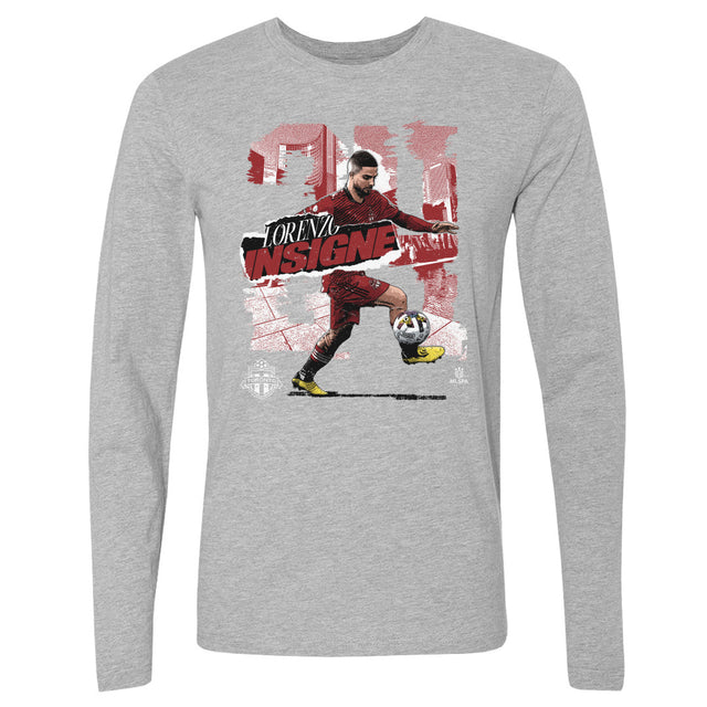Lorenzo Insigne Men's Long Sleeve T-Shirt | 500 LEVEL