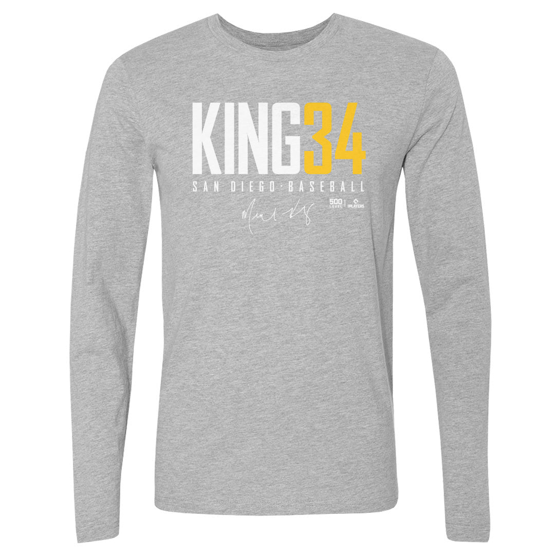 Michael King Men's Long Sleeve T-Shirt | 500 LEVEL
