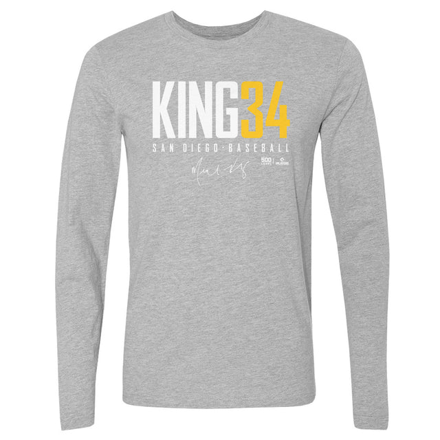 Michael King Men's Long Sleeve T-Shirt | 500 LEVEL