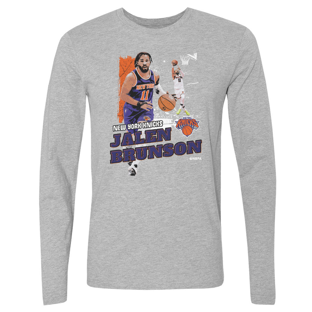 Jalen Brunson Men's Long Sleeve T-Shirt | 500 LEVEL