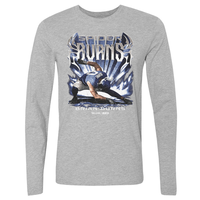 Brian Burns Men's Long Sleeve T-Shirt | 500 LEVEL
