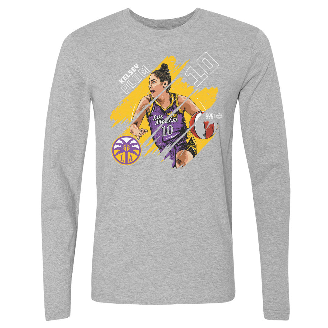 Kelsey Plum Men's Long Sleeve T-Shirt | 500 LEVEL