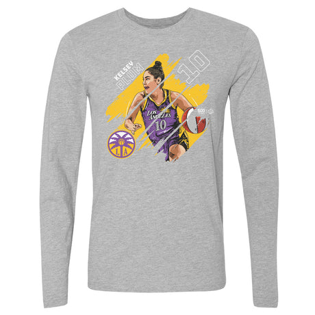 Kelsey Plum Men's Long Sleeve T-Shirt | 500 LEVEL