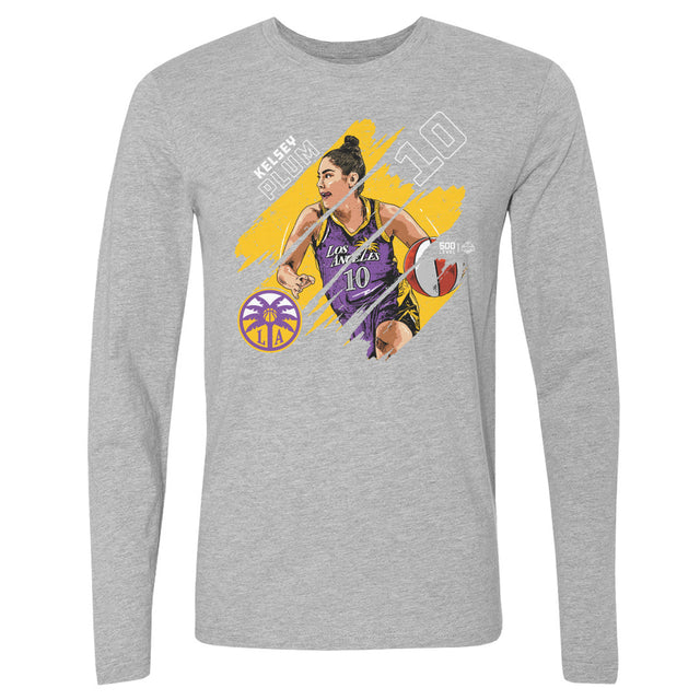 Kelsey Plum Men's Long Sleeve T-Shirt | 500 LEVEL