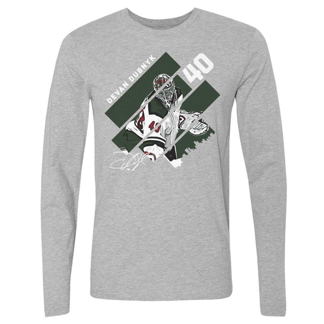 Devan Dubnyk Men's Long Sleeve T-Shirt | 500 LEVEL
