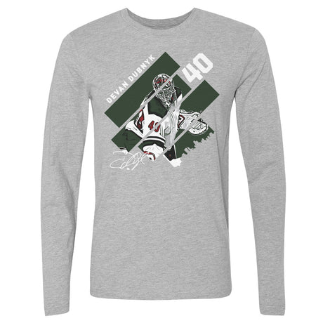Devan Dubnyk Men's Long Sleeve T-Shirt | 500 LEVEL