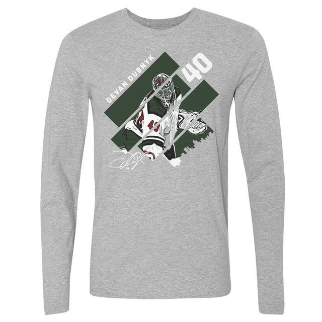 Devan Dubnyk Men's Long Sleeve T-Shirt | 500 LEVEL