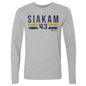 Pascal Siakam Men's Long Sleeve T-Shirt | 500 LEVEL