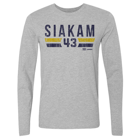 Pascal Siakam Men's Long Sleeve T-Shirt | 500 LEVEL