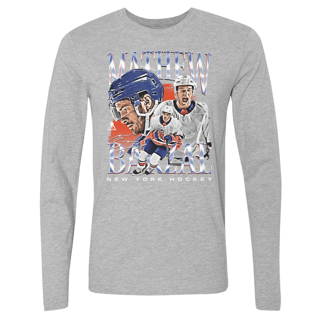 Mathew Barzal Men's Long Sleeve T-Shirt | 500 LEVEL