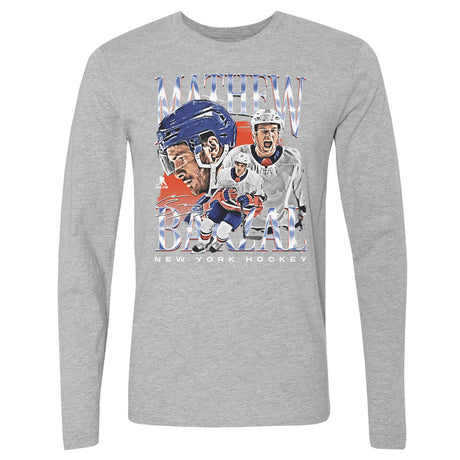 Mathew Barzal Men's Long Sleeve T-Shirt | 500 LEVEL