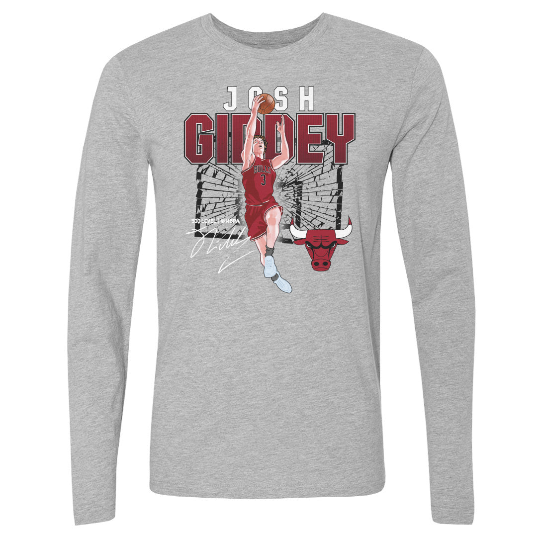 Josh Giddey Men's Long Sleeve T-Shirt | 500 LEVEL