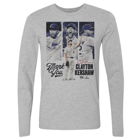 Clayton Kershaw Men's Long Sleeve T-Shirt | 500 LEVEL