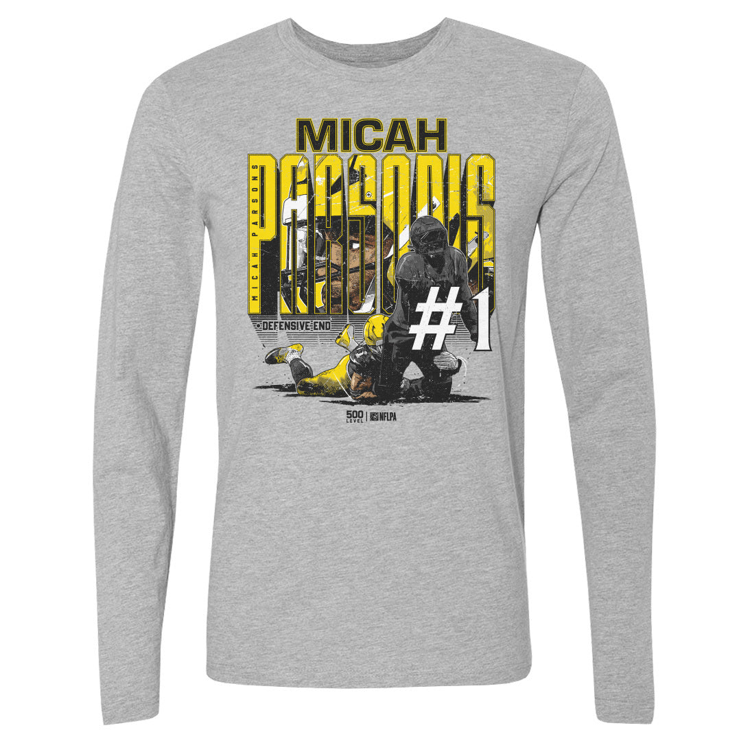 MIcah Parsons Men's Long Sleeve T-Shirt | 500 LEVEL