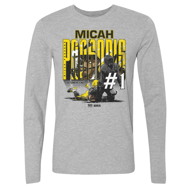 MIcah Parsons Men's Long Sleeve T-Shirt | 500 LEVEL