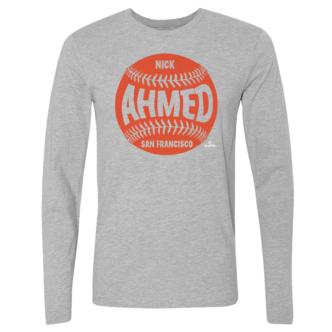 Nick Ahmed Men&#39;s Long Sleeve T-Shirt | 500 LEVEL