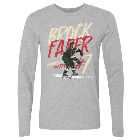 Brock Faber Men's Long Sleeve T-Shirt | 500 LEVEL