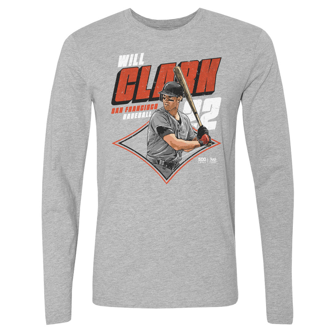 Will Clark Men's Long Sleeve T-Shirt | 500 LEVEL