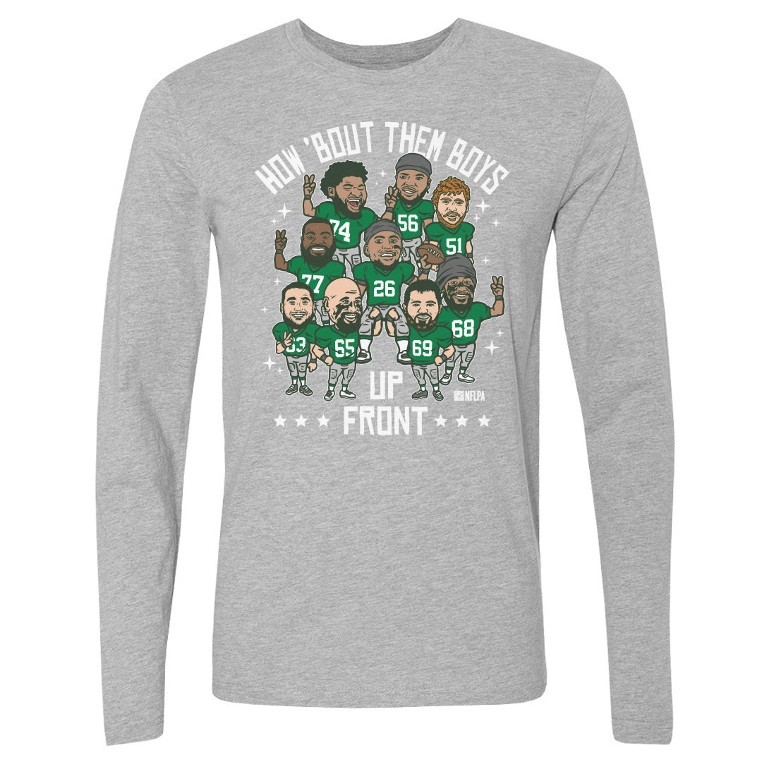 Saquon Barkley Men's Long Sleeve T-Shirt | 500 LEVEL