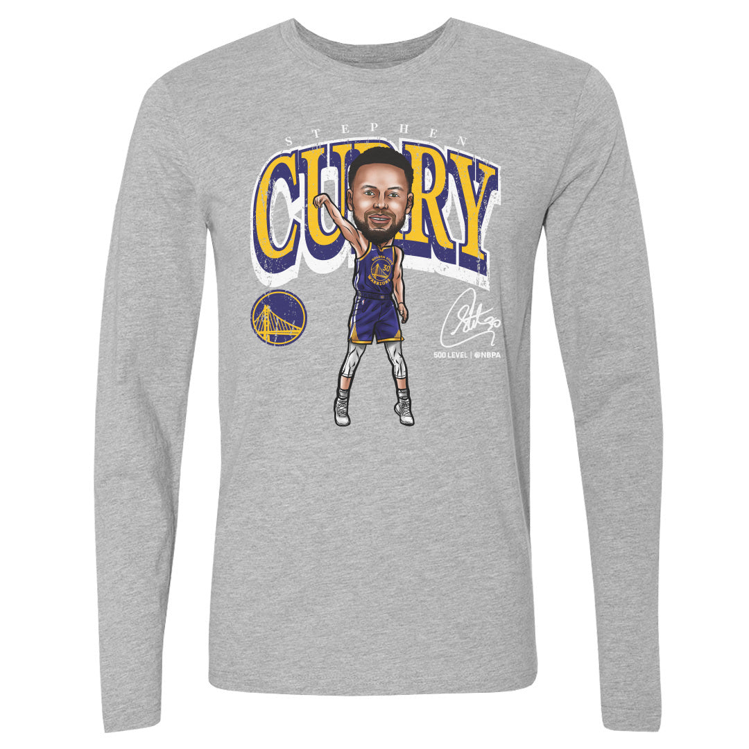 Steph Curry Men's Long Sleeve T-Shirt | 500 LEVEL