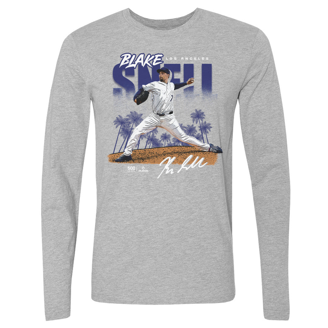 Blake Snell Men's Long Sleeve T-Shirt | 500 LEVEL