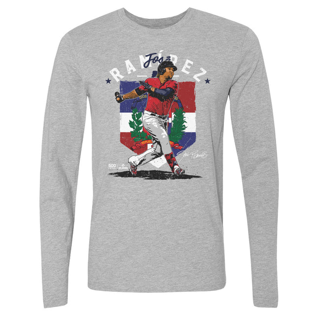 Jose Ramirez Men's Long Sleeve T-Shirt | 500 LEVEL