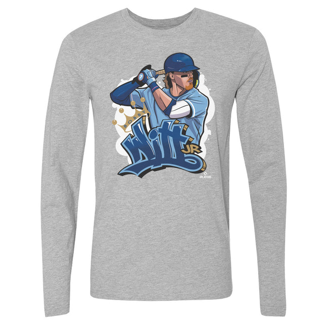 Bobby Witt Jr. Men's Long Sleeve T-Shirt | 500 LEVEL