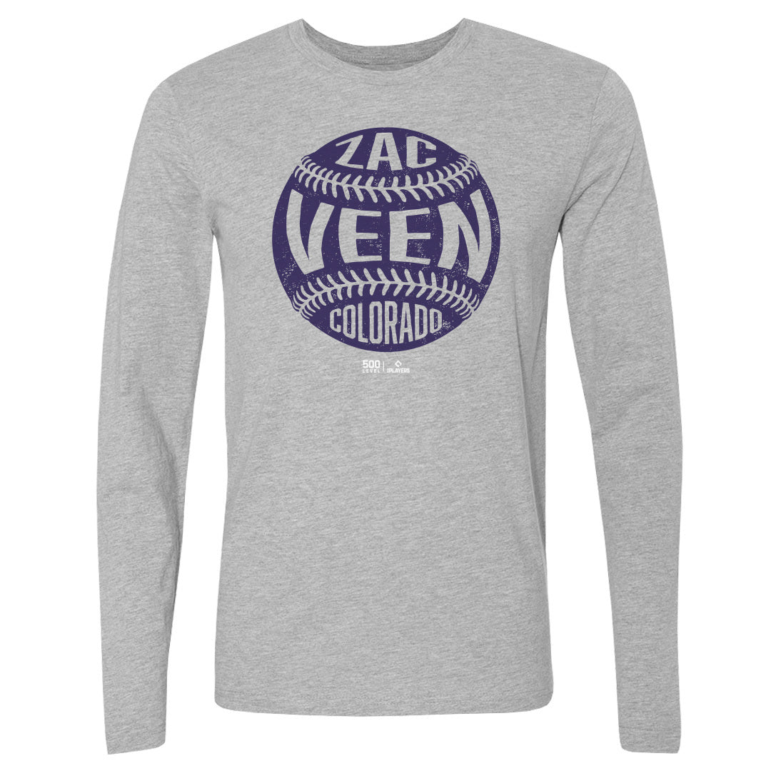 Zac Veen Men's Long Sleeve T-Shirt | 500 LEVEL