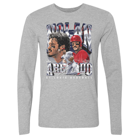 Nolan Arenado Men's Long Sleeve T-Shirt | 500 LEVEL