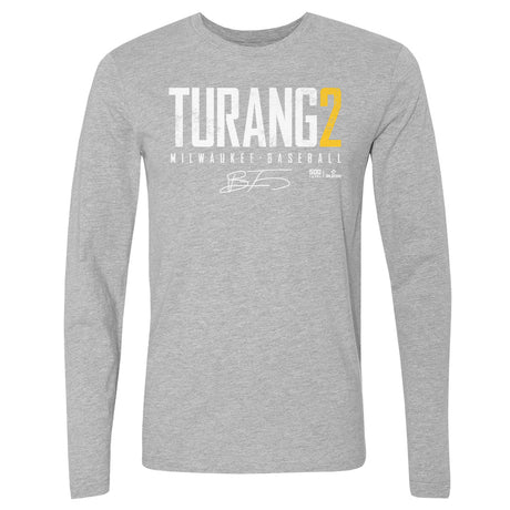 Brice Turang Men's Long Sleeve T-Shirt | 500 LEVEL
