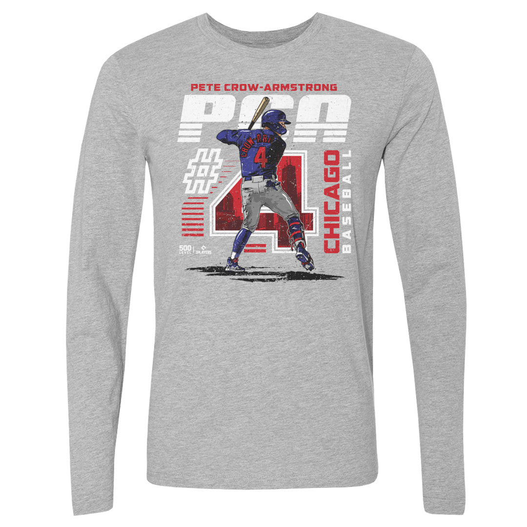 Pete Crow-Armstrong Men's Long Sleeve T-Shirt | 500 LEVEL